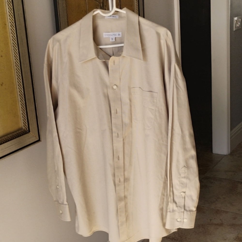 Joseph and Feiss Men's Dress Shirt Size 18 1/2 34/35 sleeves